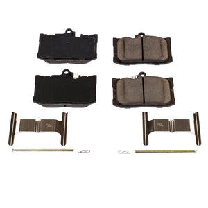 PowerStop 17 fits Lexus GS200t Front Z17 Evolution Ceramic Brake Pads w/Hardware