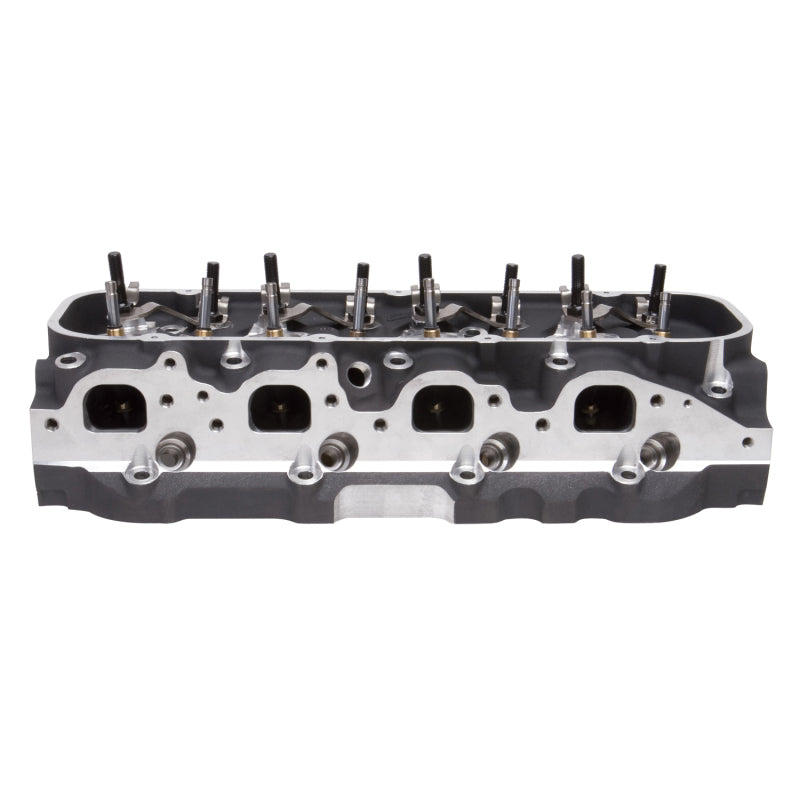 Edelbrock 61559 Single Marine BBC Rect Port Head w/ Valves