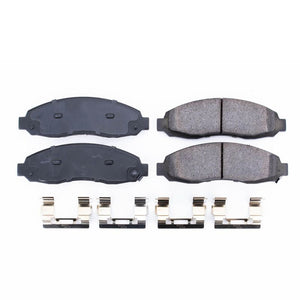 PowerStop 17 fits Dodge Dakota Front Z17 Evolution Ceramic Brake Pads w/Hardware