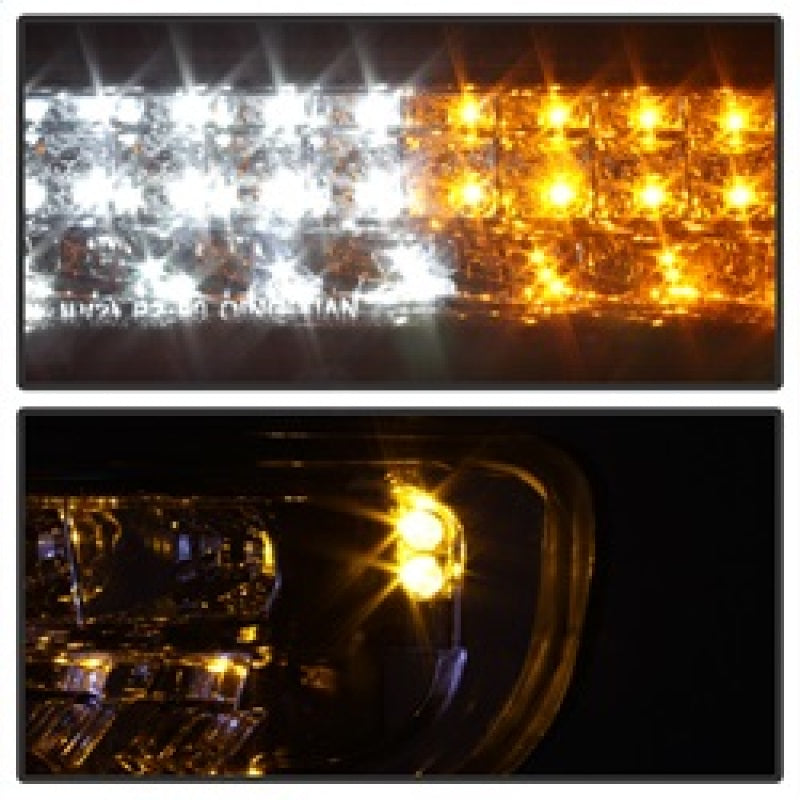 xTune 9029318 99-06 fits GMC Sierra (Excl Denali) Full LED Bumper Lights - Chro