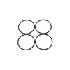 Wilwood o-ring kit caliper gm-metric cast iron 2.00 4-PK