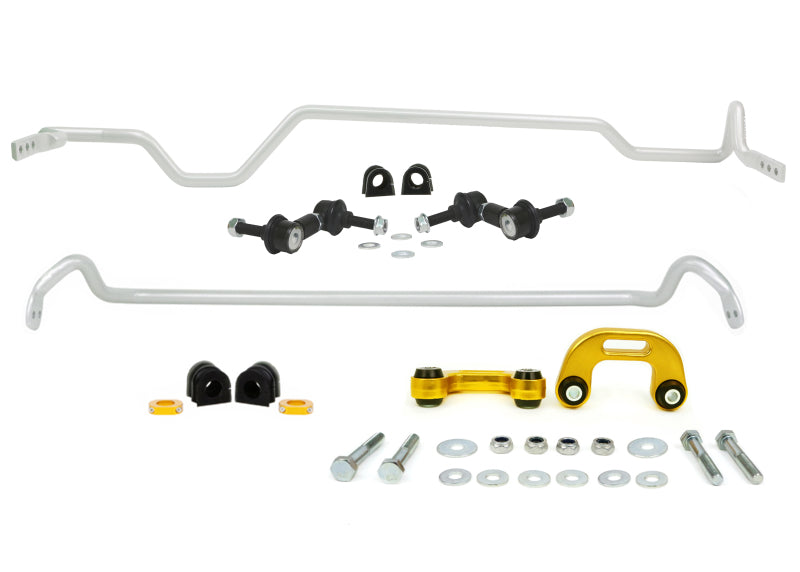 Whiteline BSK007 fits Subaru 02-07 Impreza WRX Front And Rear Sway Bar Kit 22mm