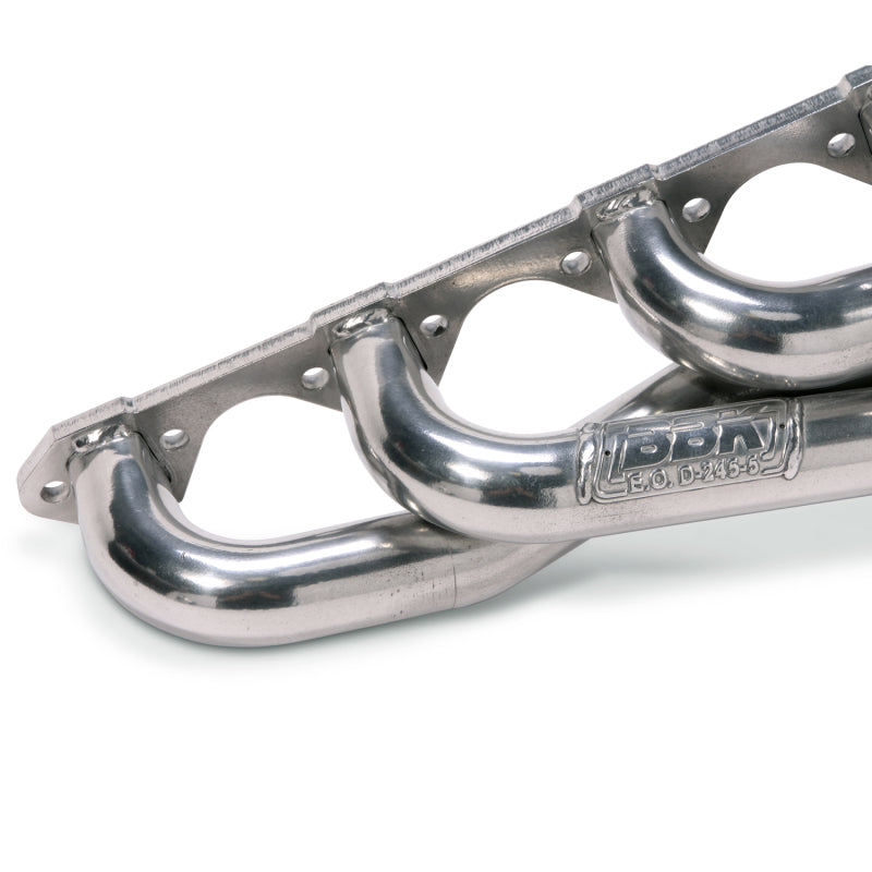 BBK  15150 Mustang 5.0 Shorty Unequal Length Exhaust Headers - 1-5/8 Silver Cera