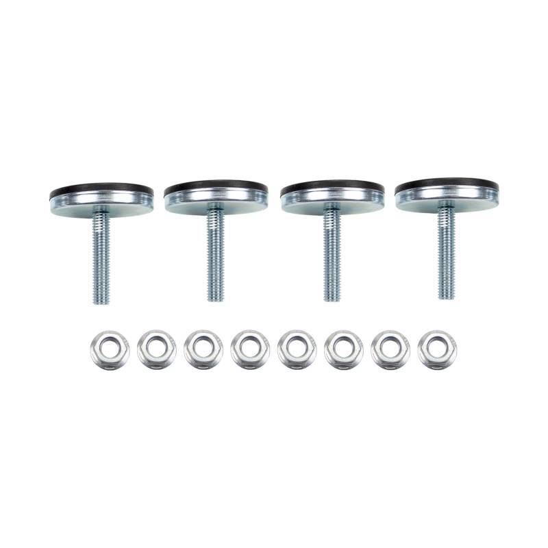 Wehrli WCF207-60 Modular Steel Work Bench Leveling Feet Kit, for 4 legs