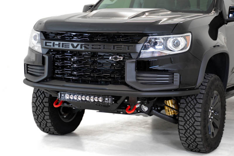 Addictive Desert Designs F458102100103 2021 fits Chevy Colorado ZR2 Pro Bolt-On Front Bumper