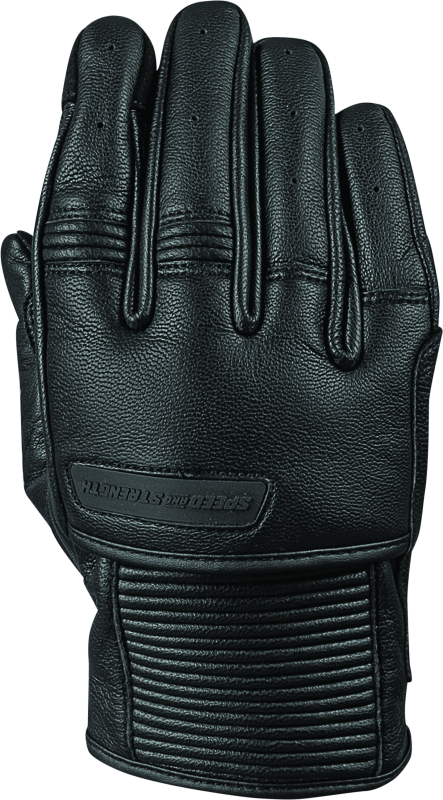 Speed and Strength 880464 Off the Chain Leather Gloves Black - 2XL