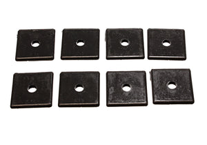 Energy Suspension 9.9533G Pad - Med - 2in SQ x 7/16in ID x 1/4in H - Black