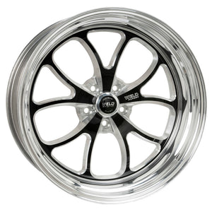 Weld  76HB0085B48A S76 20x8.5 / 5x4.75 BP / 4.8in. BS Black Wheel (High Pad) - N