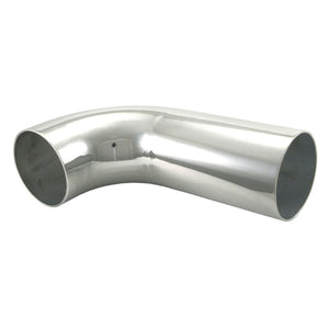 Spectre 95990 Universal Tube Elbow 3-1/2in. OD / 90 Degree Mandrel w/6in. Leg - Aluminum