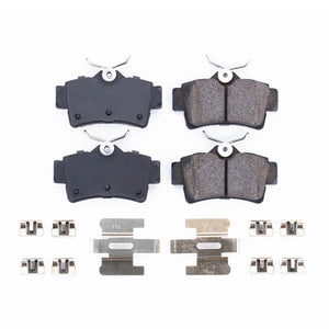 PowerStop 17 fits Ford Mustang Rear Z17 Evolution Ceramic Brake Pads w/Hardware