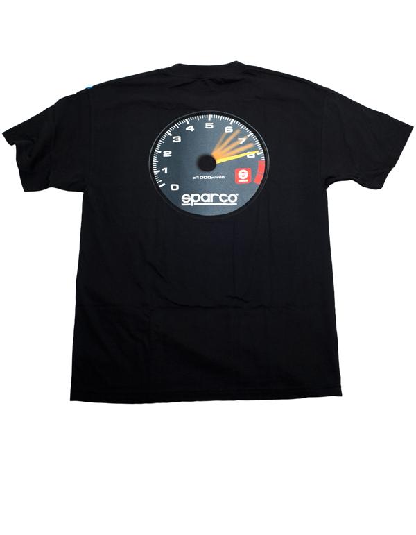 SPARCO SP01600NR0XS T-Shirt Tach Blk Xsml