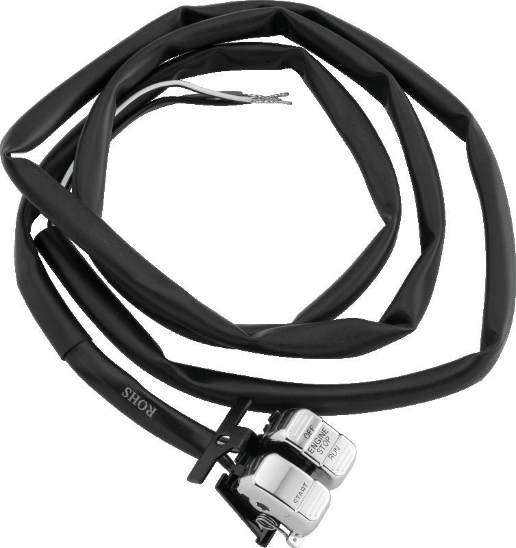 Twin Power 601690 fits  96-13 Big Twin XL V-Rod Chrome Engine Start Stop Switch