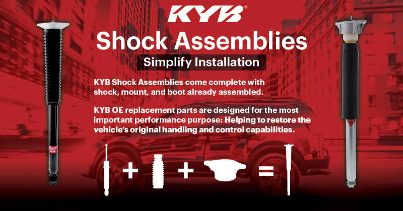 KYB SA1003 13-16 / 2020 fits Ford Fusion Excel-G Rear Gas Shock Assembly
