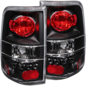 ANZO 211060 2004-2008 fits Ford F-150 Taillights Black