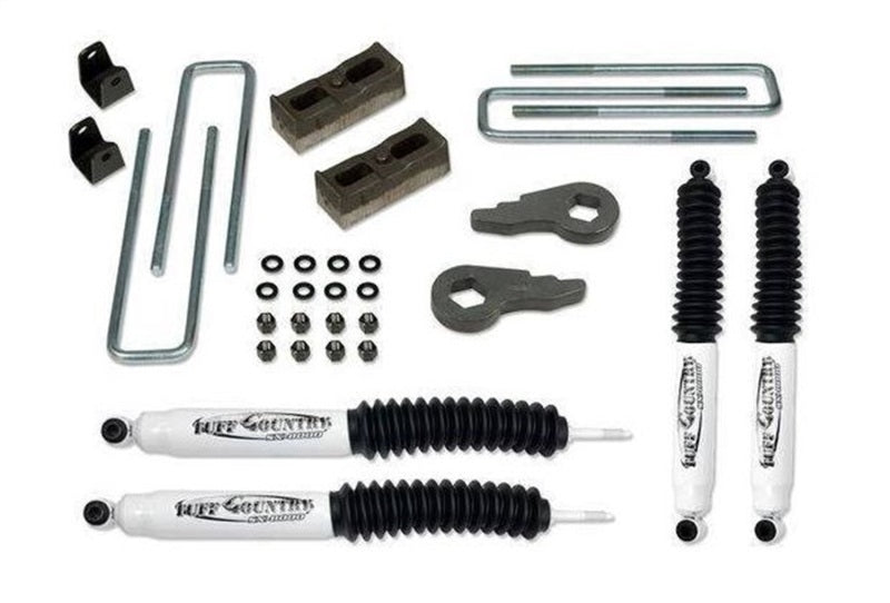 Tuff Country 12934 01-10 fits Silverado 2500HD (Non-Pur TB) 4x4 & 2wd 2in Lft Kt (w/Rear Lift Block No Shocks)