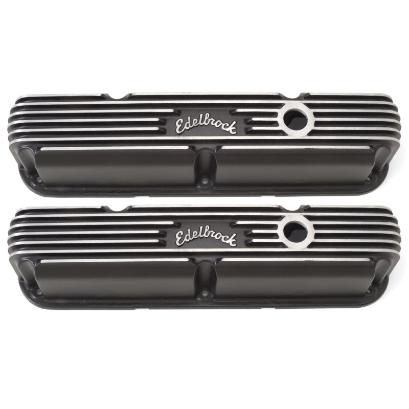 Edelbrock 41763 Valve Cover Classic Series fits Chrysler La 318-340-360 CI V8 Black
