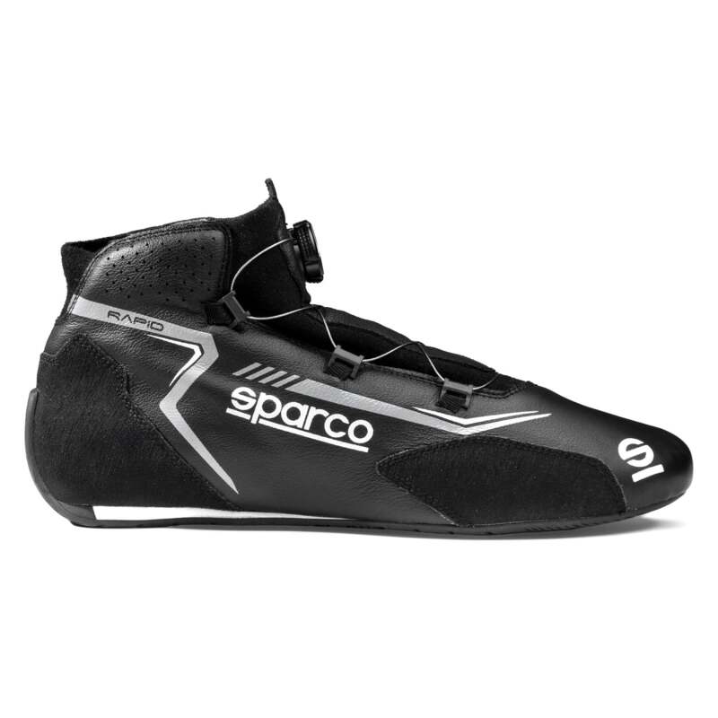 SPARCO BRB0002B0K10046 Shoe Rapid BLK/GRY - 46
