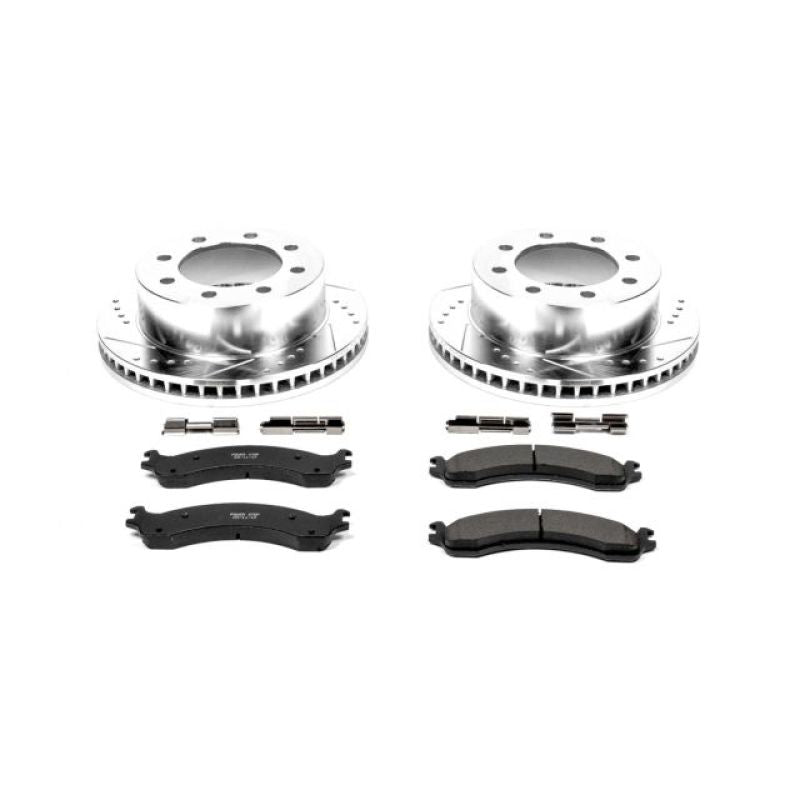 PowerStop K2156 fits Dodge 00-02 Ram 2500 Front Z23 Evolution Sport Brake Kit