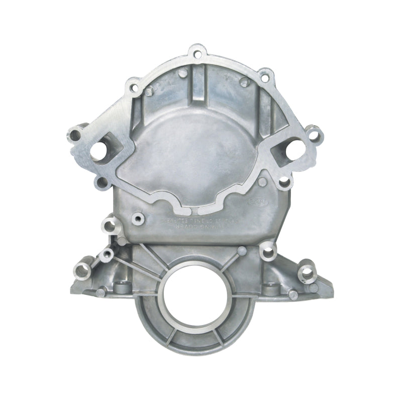 Edelbrock 4251 Timing Cover Alum S/B fits Ford 86-93 5 0L 88 Up 351-W w/ Reverse Rot Water Pump