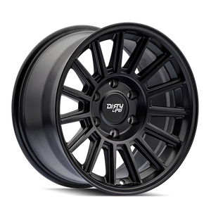 Dirty Life 9316-7873MB Journey 9316 17x8.5 / 5x127 BP / 0mm Offset / 78.1mm Hub Matte Black Wheel