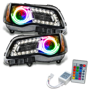 ORACLE Lighting 7729-504 Oracle 11-14 fits Chrysler 300C SMD HL - Blk - NON HID - ColorSHIFT w/ Simple Controller