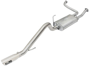 AFE 49-46110-P rce XP Exhaust Cat-Back 2.5/3in SS-409 w/ Polished Tip 05-15 fit