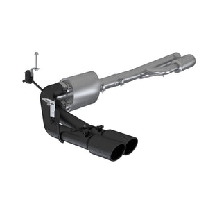 MBRP S5092BLK fits Chevrolet Silverado 1500 4.5L/5.3L Pre-Axle Dual Side Exite