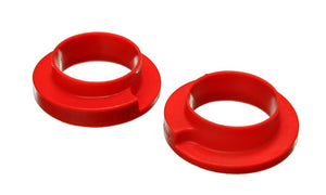 Energy Suspension 9.6117R Coil Spring Isolator Set - Red