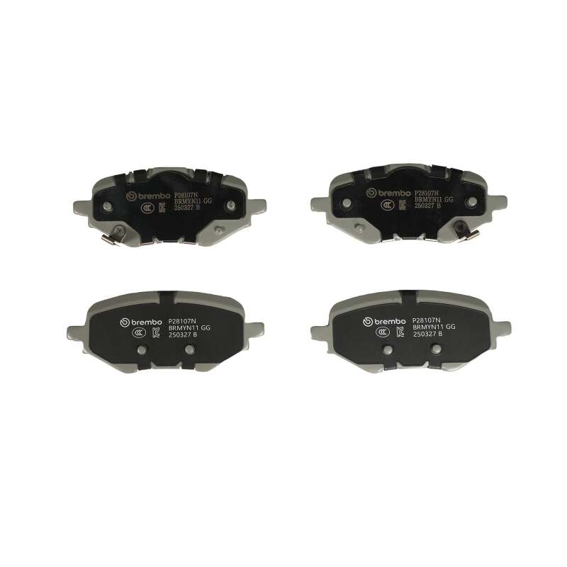Brembo OE P28107N 17-21 fits Honda Clarity Rear NAO Brake Pad