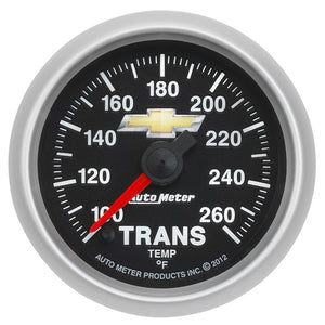 AutoMeter 880448 Autometer Performance Parts 52mm 100-260 Deg F Trans Temp COPO fits Camaro Gauge Pack