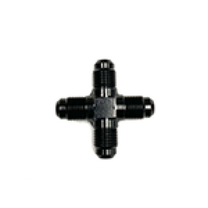 Fragola 900656-BL -6AN (9/16-18) Male Cross (X) Adapter