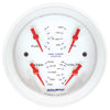 AutoMeter 200706 Autometer Marine White 3-3/8in Gauge - 100PSI