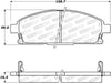 Stoptech 308.0691 Street Brake Pads