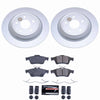 Power Stop 16-18 Ford Focus Rear Z23 Coated Brake Kit