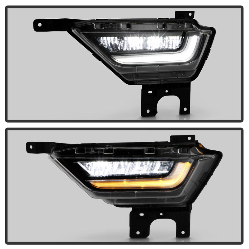 Spyder 9052262 21-23 fits Ford F150 w/ Turn Signal OEM Style Full LED Fog Light
