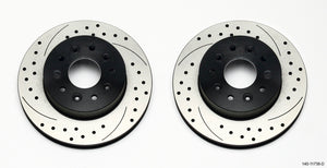 Wilwood 140-11738-D fits Rotor Kit Front-Drilled 65-82 fits Corvette C2/C3 (1Pc