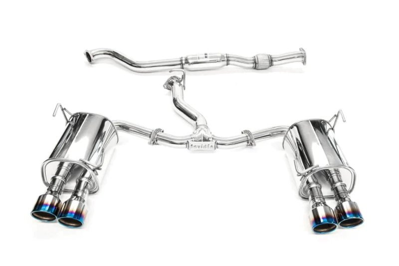 Invidia HS22WRXG3T 2022+ fits Subaru WRX Q300 Rolled Titanium Tip Cat-Back Exhaust