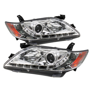 Spyder 5039415 fits Toyota 07-09 Camry Projector Headlights DRL Chrome High H1