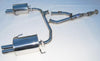 Invidia HS05SL1GT3 05+ fits Subaru Legacy GT Stainless Steel Quad Tip Cat-back E