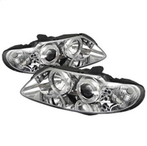 Spyder 5011756 fits Pontiac 04-06 GTO Projector Headlights LED Halo LED Chrome