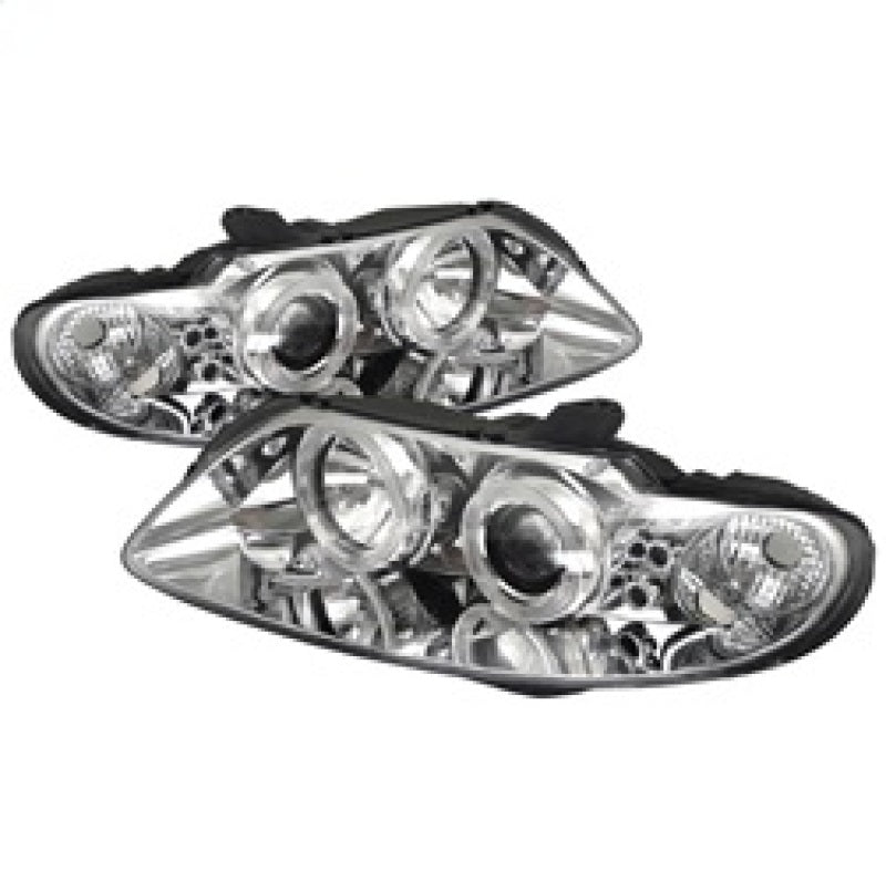 Spyder 5011756 fits Pontiac 04-06 GTO Projector Headlights LED Halo LED Chrome