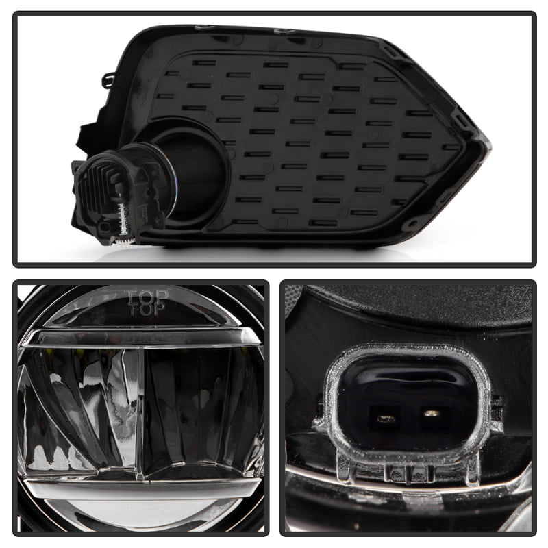 Spyder 9043338 fits Honda 16-17 Civic Hatchback (Hatch Only) OEM LED Fog Light