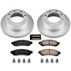 Power Stop CRK1799 05-07 fits Ford F-350 Super Duty Rear Z17 Coated Brake Kit