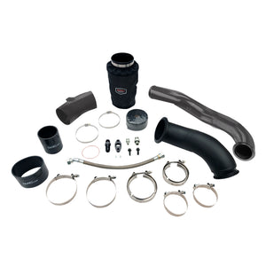 Wehrli 04.5-07 Cummins 5.9L S300 High Mount Turbo 2nd Gen Swap Kit - Cat Yellow