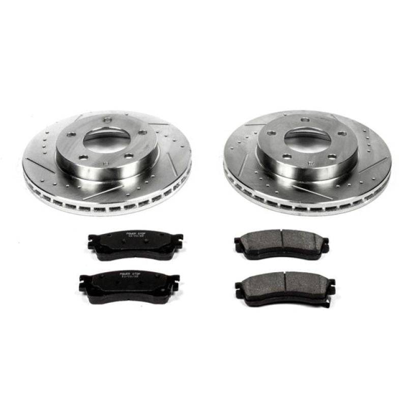 PowerStop K788 fits Mazda 01-03 Protege Front Z23 Evolution Sport Brake Kit