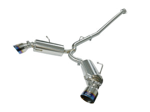 AFE 49-36023-L  Exhaust Axle-Back 13-15 fits Scion FRS / Subaru BRZ 304SS Blue