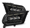 AlphaRex 880490 10-12 fits Ford Mustang NOVA-Series LED Proj. Headlights Alph