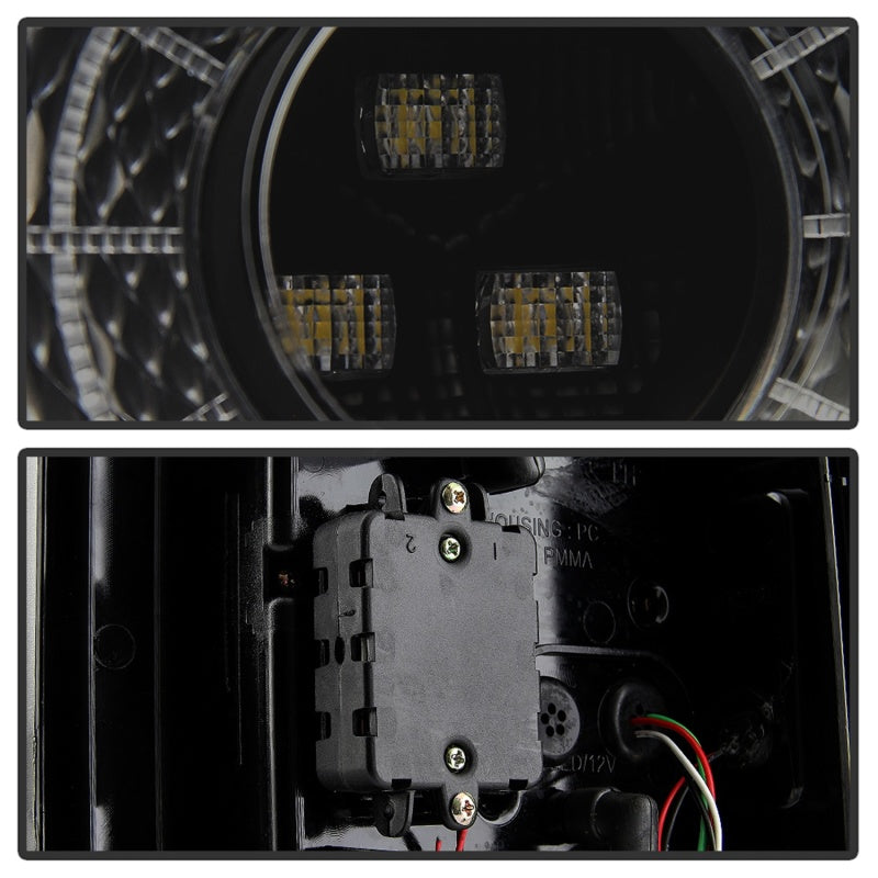 Spyder 5086464 fits Jeep 19-20 Wrangler - Full LED Tail Lights - Seq Turn Sign