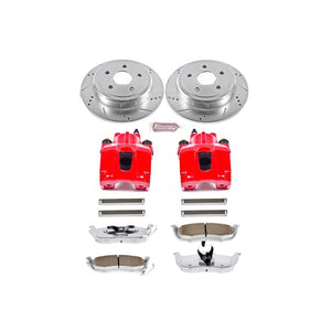 PowerStop fits Jeep Commander Rear Z26 Street Warrior Brake Kit w/Calipers