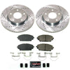 Power Stop K8756 19-23 fits Mazda 3 Front Z23 Evolution Brake Kit